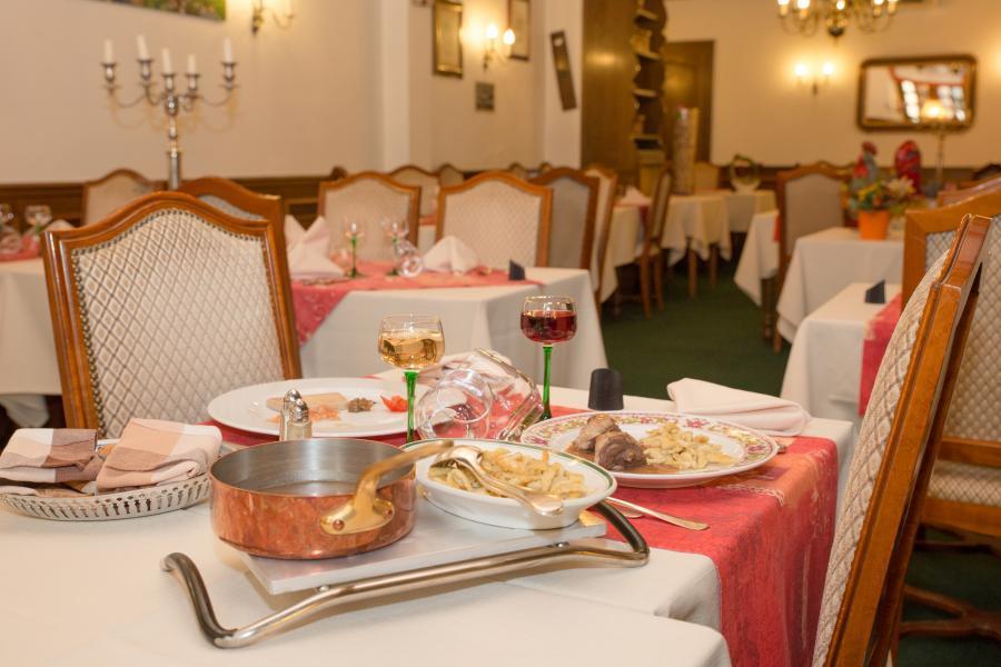 Hotel Restaurant La Croix D'Or Orbey Esterno foto